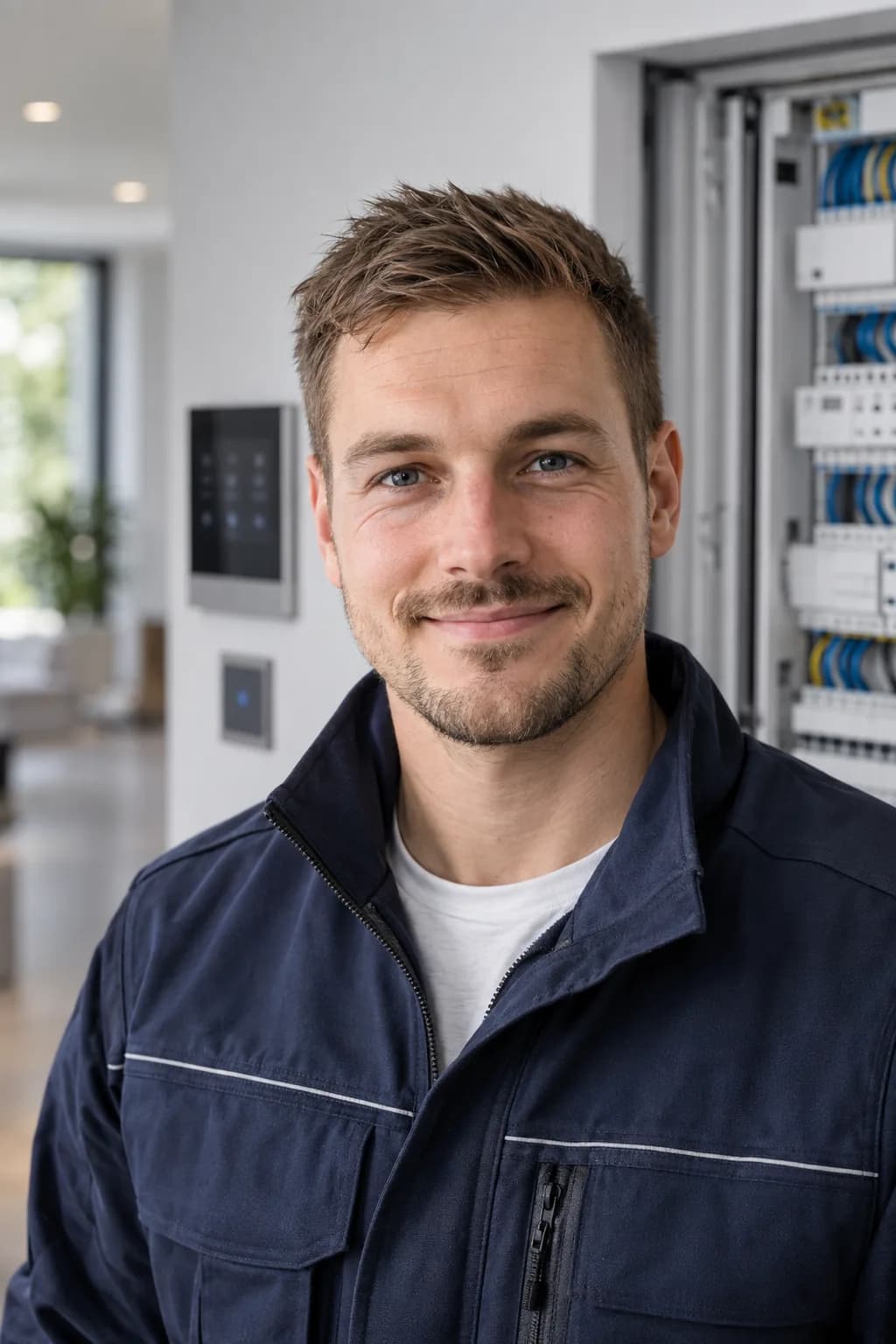 Kevin Brandt, Elektroniker für Energie- und Gebäudetechnik
