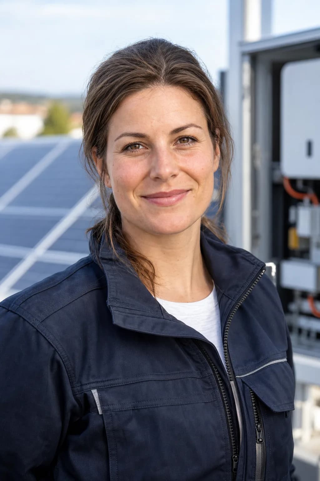 Lena Vogt, Elektronikerin für Energie- und Gebäudetechnik